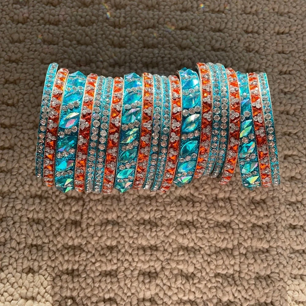 Indian Bangles Set - Picture 1 of 7